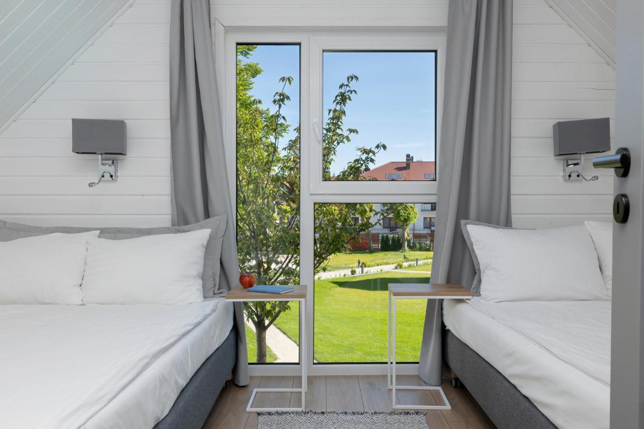 Domki Villa Hoff Resort Trzęsacz 外观 照片