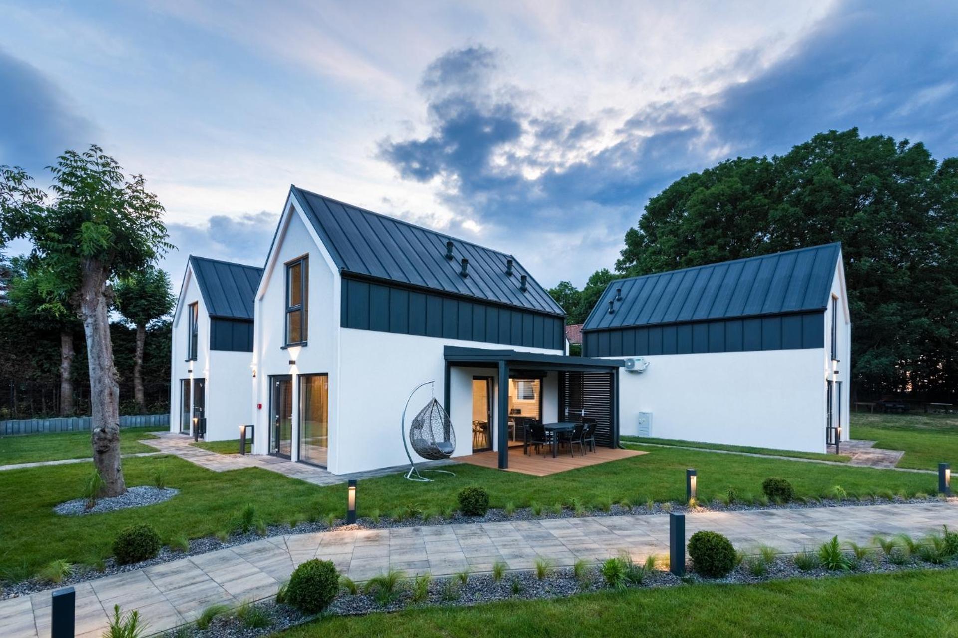 Domki Villa Hoff Resort Trzęsacz 外观 照片